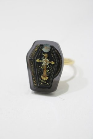 画像: Enchantlic Enchantilly / Dolled Up Ring〜薔薇の棺〜 Free ブラック H-25-04-06-1073-LO-AC-NS-ZH