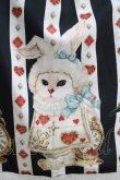画像4: Enchantlic Enchantilly / 不思議の国のQueen Catワンピース Free ブラック H-25-04-06-1005-LO-OP-NS-ZH (4)