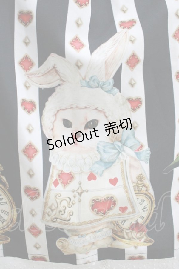 画像4: Enchantlic Enchantilly / 不思議の国のQueen Catワンピース Free ブラック H-25-04-06-1005-LO-OP-NS-ZH (4)
