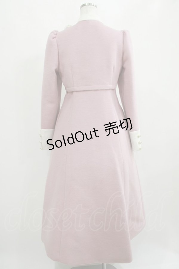 画像3: 【SALE】Me roir / 配色ドーリーロングコート M ピンク H-25-04-06-1013-GO-CO-NS-ZT-C057 (3)