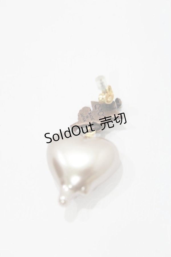 画像2: Q-pot. / Sweetheart Angel Pierce  ブラウン H-25-04-06-011-QP-AC-KB-ZH (2)