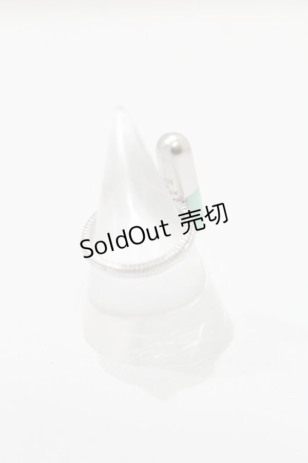 画像2: Q-pot. / ウィッシュカプセルリング 11号 ミント H-25-04-06-012-QP-AC-KB-ZH (2)