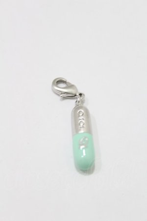 画像: Q-pot. / ウィッシュカプセルチャーム  ミント H-25-04-06-013-QP-AC-KB-ZH