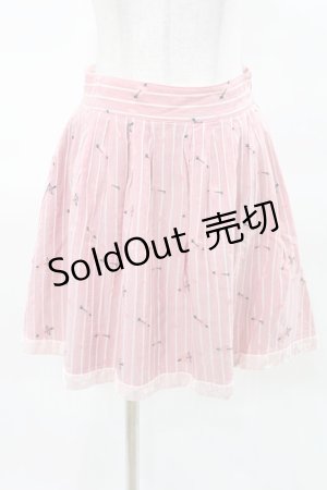 画像: MILK / Sweetアロースカート  ピンク×ピンク H-25-04-06-026-ML-SK-KB-ZH