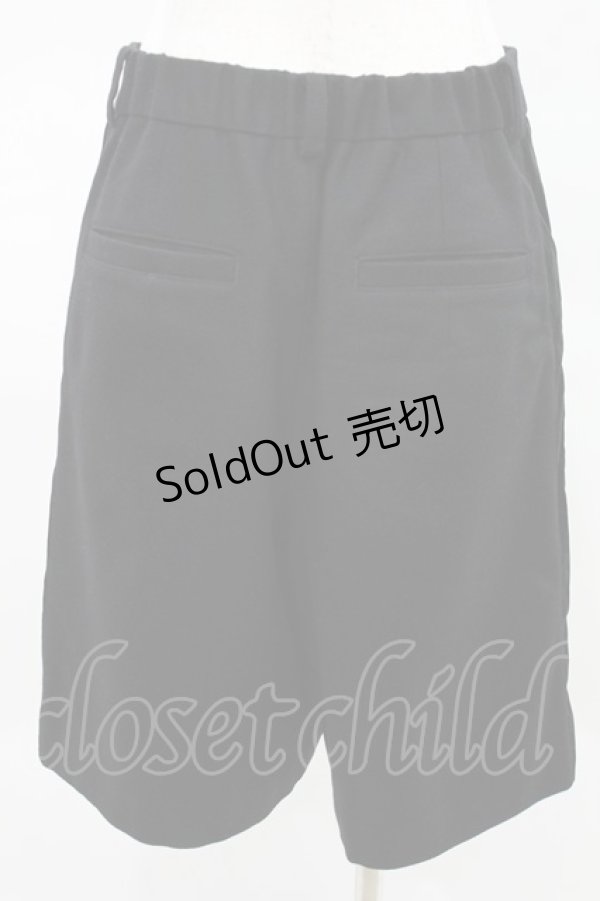 画像3: Jane Marple / ファインフラノショートパンツ  ブラック H-25-04-06-027-JM-PA-KB-ZT022 (3)