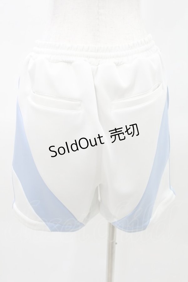 画像2: REFLEM / 2WAY切替ジャージパンツ  ホワイト H-25-04-06-029-PU-PA-KB-ZH (2)