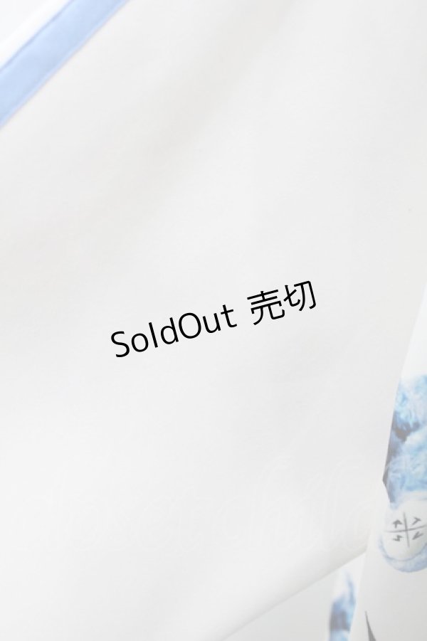 画像3: TRAVAS TOKYO / 昇華ジャージZIPジャケット  ホワイト H-25-04-06-031-PU-TO-KB-ZH (3)