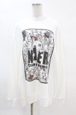 画像1: NieR Clothing / プリントSWEAT  2XL 白 H-25-04-07-042-PU-TO-KB-ZH (1)