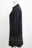 画像2: BPN FOR MEN / プリーツブラウス M 黒 H-25-04-07-1042-GO-BL-KB-ZH (2)