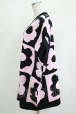 画像2: Candy Stripper / FLOWER PATTERN KNITベスト  ライトピンク H-25-04-07-1044-PU-TO-KB-ZT162 (2)