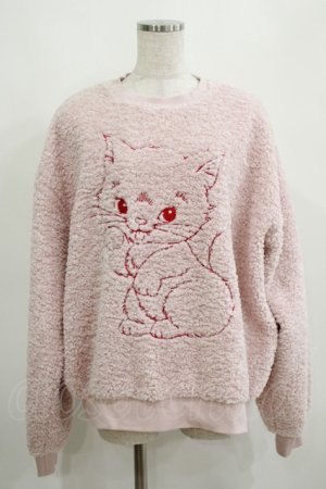 画像: Candy Stripper / NAUGHTY CAT BOA   ピンク H-25-04-07-1046-PU-TO-KB-ZT155