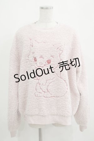 画像: Candy Stripper / NAUGHTY CAT BOA   ピンク H-25-04-07-1046-PU-TO-KB-ZT155