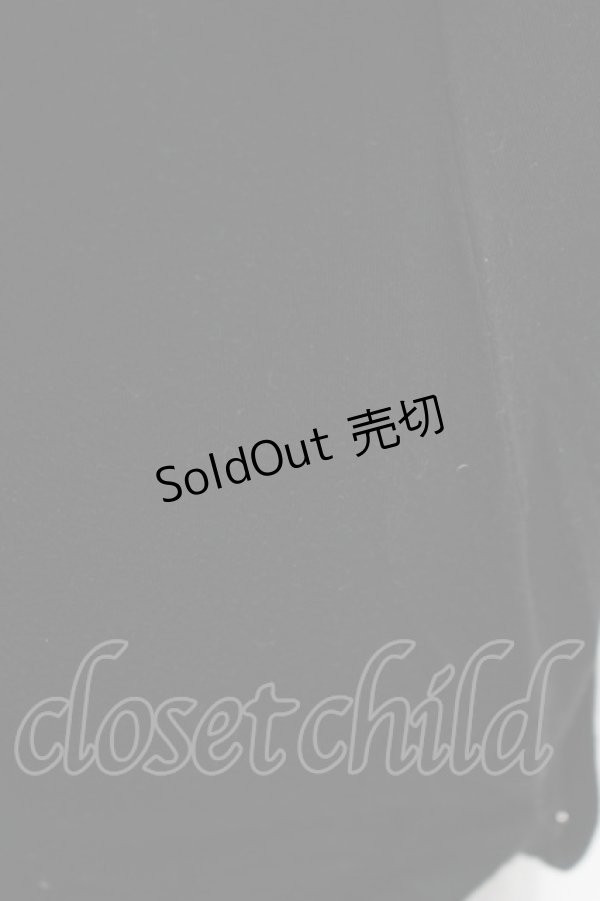 画像4: Deorart / クロスベルト半袖プリントカットソー L 黒 H-25-04-07-1056-PU-TO-KB-ZH (4)