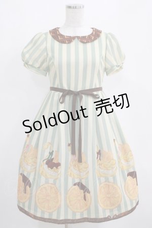 画像: Emily Temple cute / Orangeスワンシューパフワンピース S ミント H-25-04-07-1006-ET-OP-KB-ZH