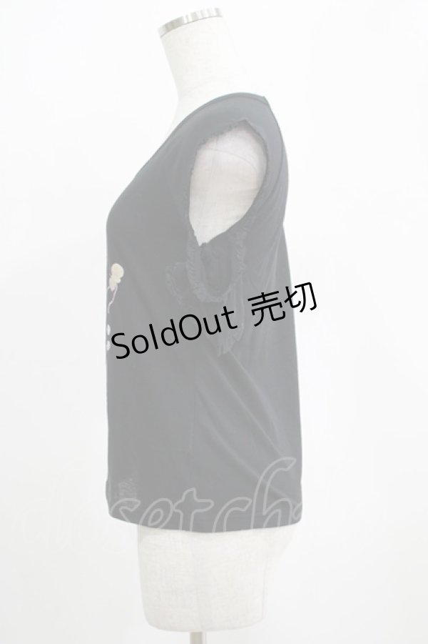画像2: MILK / キャンディーマウスTops  ブラック H-25-04-07-1059-ML-TO-KB-ZH (2)