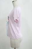 画像2: MILK / パンジーCAT Tee  ピンク H-25-04-07-1064-ML-TO-KB-ZH (2)