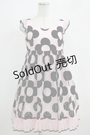 画像: MILK / フラワーチュールドレス  ピンク H-25-04-07-1012-ML-OP-KB-ZT129