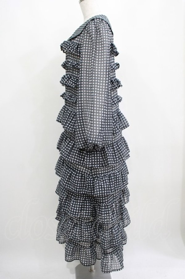 画像2: Candy Stripper / MY SWEETIE DRESS  ブラック H-25-04-07-1023-PU-OP-KB-ZH (2)