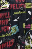 画像3: HYSTERIC GLAMOUR / 総柄シャツ free 黒 H-25-04-07-027-PU-BL-KB-ZH (3)