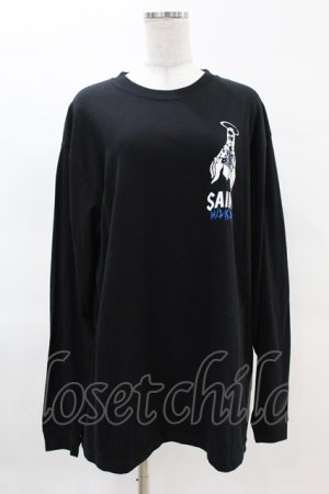 画像: MILKBOY / SAINT L.S. TEE  ブラック H-25-04-07-031-MB-TO-KB-ZH
