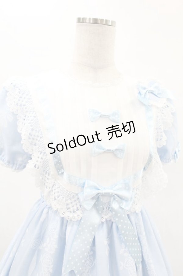 画像4: BABY,THE STARS SHINE BRIGHT / Sugar Rose Tea Timeプリントワンピース Free サックス H-25-04-08-002-BA-OP-NS-ZH (4)