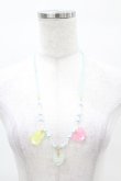 画像2: Angelic Pretty / Happy Garlandネックレス  サックス H-25-04-08-052-AP-AC-NS-ZH (2)