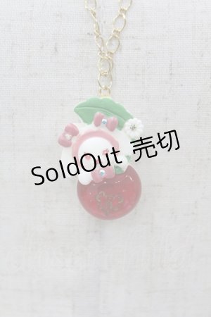 画像: BABY,THE STARS SHINE BRIGHT / くみゃちゃんのCherryネックレス  うさくみゃちゃん H-25-04-08-058-BA-AC-NS-ZH