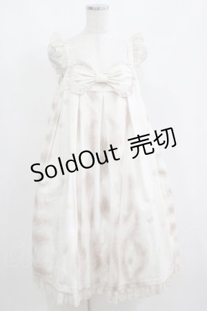 画像: Choker Rabbit（海外ロリータブランド） / バンビ柄ジャンパースカート XL アイボリー H-25-04-08-1023-GO-OP-NS-ZH