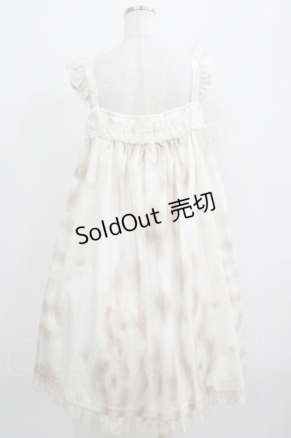 画像3: Choker Rabbit（海外ロリータブランド） / バンビ柄ジャンパースカート XL アイボリー H-25-04-08-1023-GO-OP-NS-ZH (3)