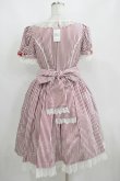 画像3: Angelic Pretty / Fancy Stripeワンピース Free レッド H-25-04-08-1026-AP-OP-NS-ZH (3)