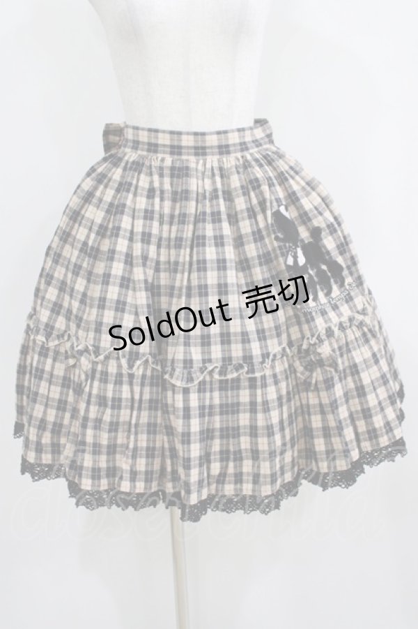 画像1: metamorphose / 探偵プードルちゃんスカート Free ベージュ H-25-04-08-1032-ME-SK-NS-ZH (1)