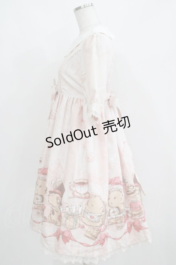 画像2: All Kinds of Fur（海外ロリータブランド） / ねずみプリントワンピース M ピンク H-25-04-08-1033-GO-OP-NS-ZH (2)