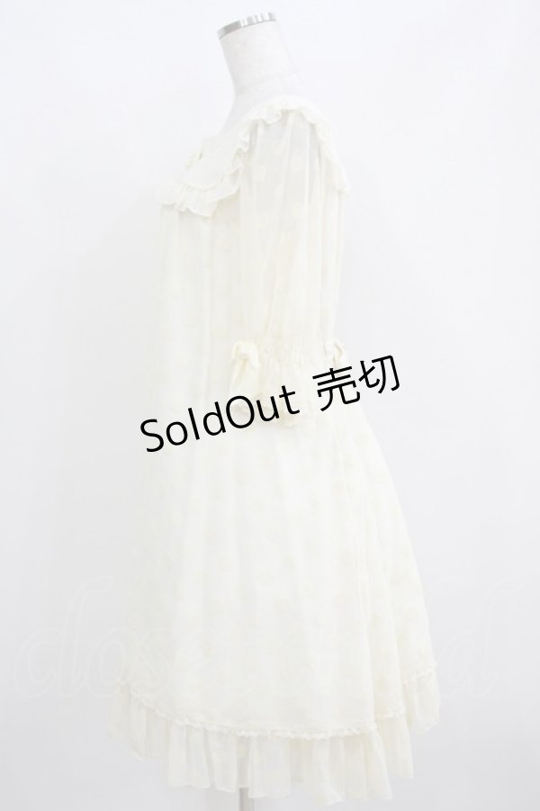 画像2: Angelic Pretty / Charming Dotワンピース Free アイボリー H-25-04-08-1037-AP-OP-NS-ZH (2)