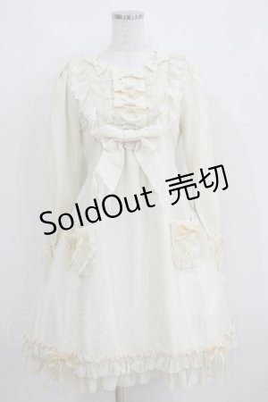 画像: BABY,THE STARS SHINE BRIGHT / Junoの祝福 Dot chiffonワンピース Free アイボリー H-25-04-08-1038-BA-OP-NS-ZH