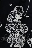 画像4: metamorphose / プードルプリントスカート Free ブラック H-25-04-08-1044-ME-SK-NS-ZH (4)
