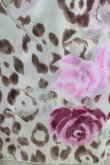 画像4: JESUS DIAMANTE / ロイヤルワンピース 40 ヒョウ薔薇 H-25-04-08-1050-JE-OP-NS-ZH (4)