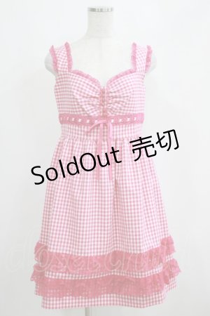 画像: JESUS DIAMANTE / シシリアワンピース 42 ピンク H-25-04-08-1054-JE-OP-NS-ZH