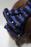画像2: metamorphose / Candy Star Rabbit リボンカチューシャ  ネイビー H-25-04-08-1071-ME-AC-NS-ZH (2)