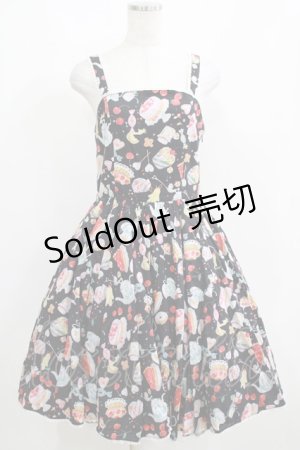 画像: metamorphose / SWEETS collection サーキュラージャンパースカート Free ブラック H-25-04-08-1015-ME-OP-NS-ZH