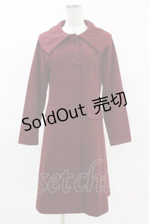 画像: an another angelus / ロングコート Free Bordeaux H-25-04-08-010-CA-CO-NS-ZT-C036