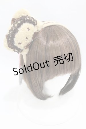 画像: BABY,THE STARS SHINE BRIGHT / くまくみゃちゃんカチューシャ  ミルクティー H-25-04-08-013-BA-AC-NS-ZH