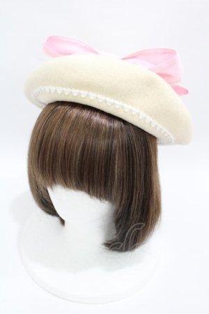 画像: Angelic Pretty / ワイヤー入りリボンベレー  オフ H-25-04-08-022-AP-AC-NS-ZH