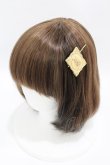 画像1: BABY,THE STARS SHINE BRIGHT / mon petit chouchouテディベアヘアピン  ゴールド H-25-04-08-023-BA-AC-NS-ZH (1)