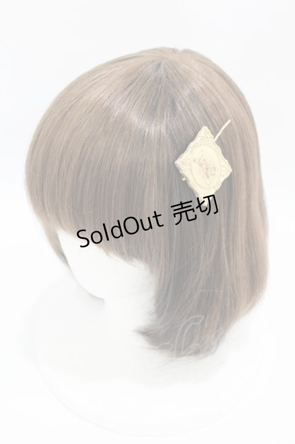 画像1: BABY,THE STARS SHINE BRIGHT / mon petit chouchouテディベアヘアピン  ゴールド H-25-04-08-023-BA-AC-NS-ZH (1)