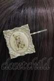画像2: BABY,THE STARS SHINE BRIGHT / mon petit chouchouテディベアヘアピン  ゴールド H-25-04-08-023-BA-AC-NS-ZH (2)