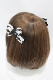 画像2: BABY,THE STARS SHINE BRIGHT / Creme Chantilly Princess リボンコーム  ブラック H-25-04-08-026-BA-AC-NS-ZH (2)