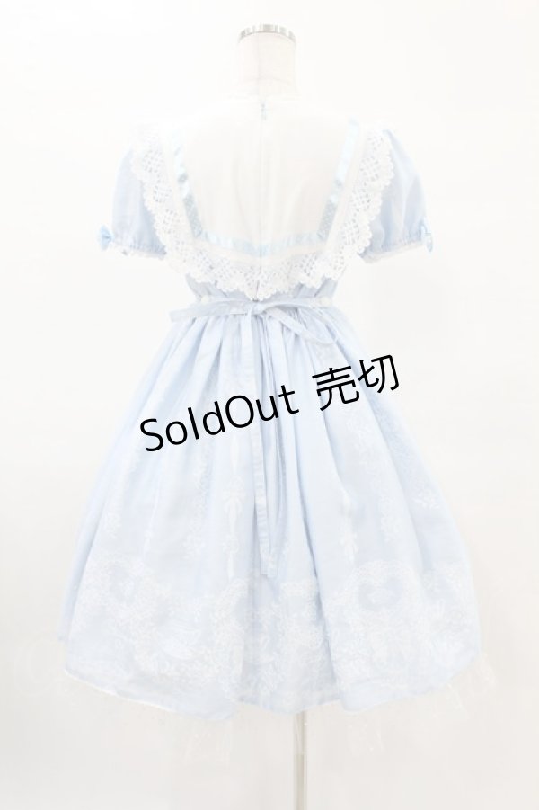 画像2: BABY,THE STARS SHINE BRIGHT / Sugar Rose Tea Timeプリントワンピース Free サックス H-25-04-08-002-BA-OP-NS-ZH (2)