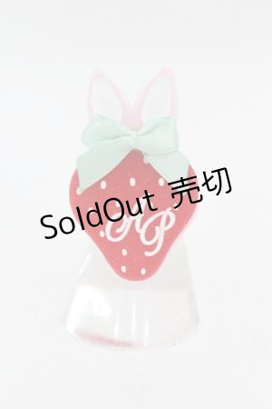画像: Angelic Pretty / Little Bunny Strawberryリング  ピンク H-25-04-08-038-AP-AC-NS-ZH