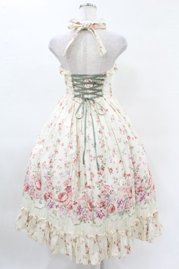 画像2: Victorian maiden / ローズガーデンロングドレス Free afternoon rose H-25-04-09-043-CL-OP-NS-ZH (2)