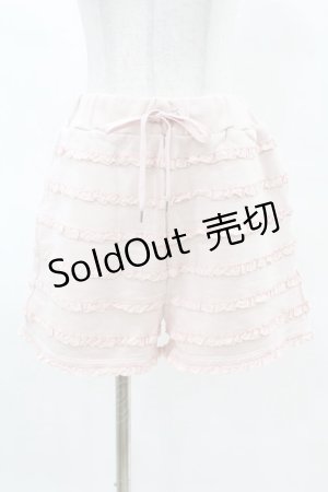 画像: PINK HOUSE / フリル使いショートパンツ 3（M） ピンク H-25-04-09-052-LO-PA-NS-ZH